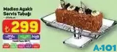 PAŞABAHÇE MADLEN AYAKLI SERVİS TABAĞI PAŞABAHÇE MADLEN AYAKLI SERVİS TABAĞI